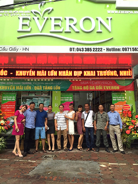 CHĂN GA GỐI ĐỆM EVERON HÀN QUỐC GIẢM GIÁ 
