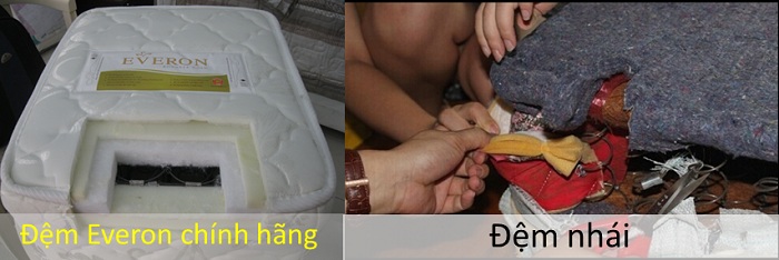 Nguyên nhân đệm nhái Everon nhanh xẹp, lún