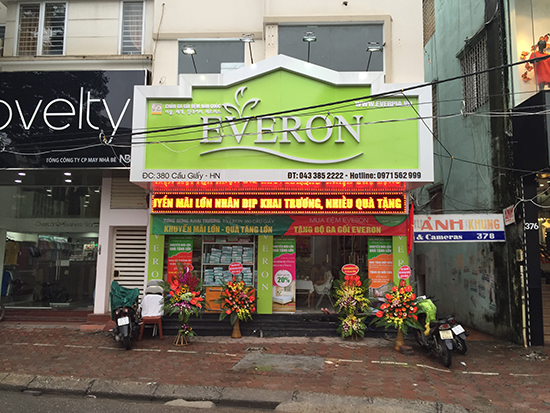 Thanh lý toàn bộ chăn ga gối đệm Everon từ 20% đến 50%