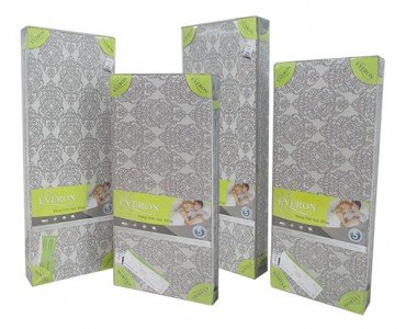 Bảng tiêu chuẩn kích thước đệm bông ép Everon